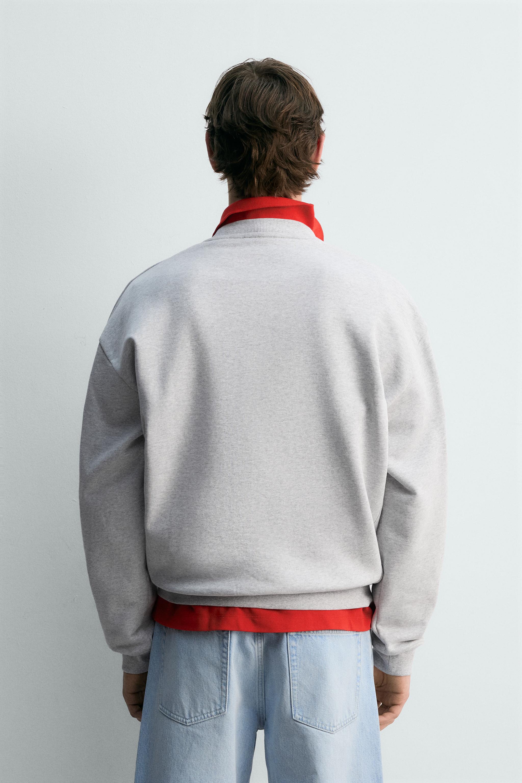 SWEAT COL ROND REGULAR FIT